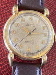 Vintage Men’s Wristwatch Automatic BUREN GRAND PRIX Rare Bumper Calibre 525