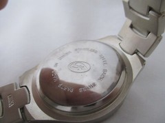 Frondini Collection Men’s Swiss Parts Silver Toned Analog Watch
