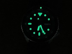 Seiko Diver’s SKX009J Auto Men’s Watch Fitted With Upgraded 4R36-00A2 Movement.