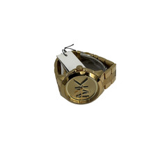 Michael Kors Women 40mm Brynn Logo Dial Gold OS