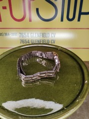 Stainless Steel Wristwatch with Silver Dial TFX Brand
