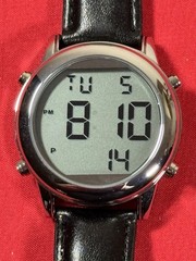 ENGLISH HUMAN VOICE ATOMIC Digital SpeakingAlarm Watch LOUD and CLEAR Unisex