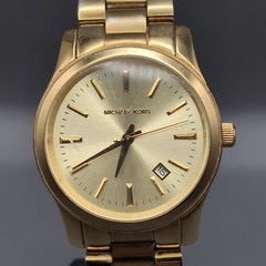 Michael Kors MK5160 Gold-Tone Runway Watch – Ready to Wear, Women’s Quartz