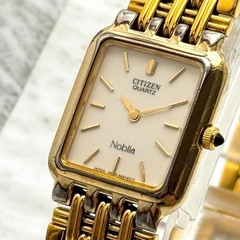 CITIZEN new battery wristwatch ladies 4420 E40034 square