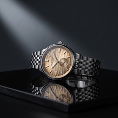 Seagull Natural Series Automatic Mechanical Watch 6180 Polaris Wave Dial 40mm