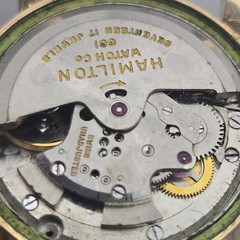 Vintage HAMILTON K-455 Men’s automatic watch Cal.661 10K GF 1956