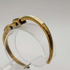 Vintage Kurz 17 Jewel Enamel Band Mechanical 11mm Watch Running