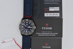 Tudor Pelagos FXD 25707KN Red Bull Racing Titanium Blue Navy Dial Box & Papers