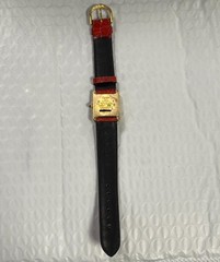 VINTAGE CARTIER 590005 TANK 925 VERMEIL ARGENT 23.5×30.5mm QUARTZ WATCH.