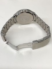 CITIZEN Watch Analog Stainless BLK SLV H1445 S073545