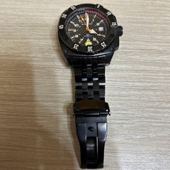 MTM Black Warrior NVL0703220 Military OPS Watch rare wrist watch without Box