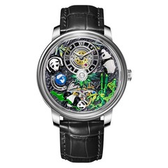 PINDU Men’s Automatic Watch 43.5mm 30M Waterproof Analog panda Watch gift formen
