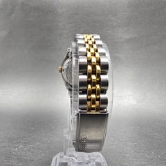 Seiko Automatic Watch Women 25mm Silver Dial Two Tone Daydate 4206-0519 Runs VTG