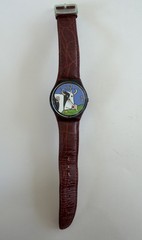 Swatch Watch GR134 “Champs De Züri” 34mm Unisex 1997 NEW BATTERY
