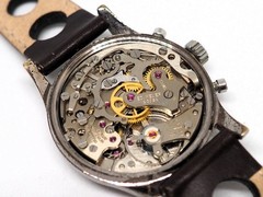 Heuer Pre Carrera 3336S “Big Eye” Sub Dial – Two-Register Manual Chrono c1950s