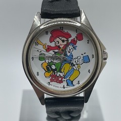 Betty Boop Watch Womens Pirate Betty Boop 28mm Case Rare 1992 Black Band