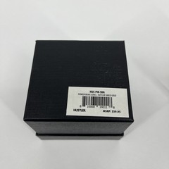Game Time Hustler Watch Pioneer Black Series Shield Logo Gold Men’s Size New