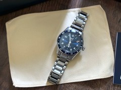 Longines Spirit Zulu Time 42mm Blue Dial GMT Steel Men’s Watch L38124936