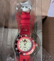 KYBOE! “The College Watch Edition” Cornell Red White 55MM 10 ATM WR Unisex Adult