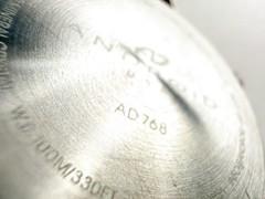 Android AD768 Meteorite-style Dial Quartz Watch Mesh Bracelet 100M