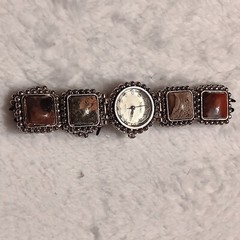Mayfair Women’s Watch With Crystals/ Stones – Needs Battery