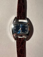 Rare Vintage 60’s Waters Watch Pristine Condition Beautiful Leather Strap