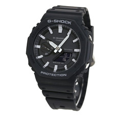 Casio G-Shock GA-2100-1ADR Black Analog Digital CasiOak Watch New
