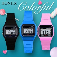 F 91W Classic Digital Resin Strap Watch Stopwatch Chronograph Sport Unisex Men