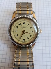 Beautiful Vintage Soviet Mechanical Watch POLJOT 17 Jewels 2614.2H