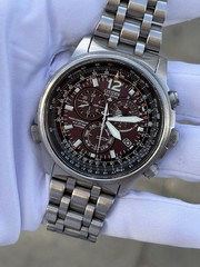 Citizen Promaster Sky Radio Controlled Watch Chronograph Quartz Mens 45mm