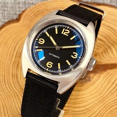 20ATM Diver Watch Men Automatic Miyota 36mm AR Sapphire Lume Screw Crown Reloj