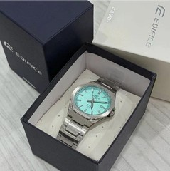 CASIO Edifce Sapphire crystal steel band Men’s watch EFR-S108D-2BV