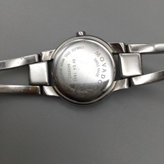 Movado Amorosa Watch Women 24mm Silver Tone Swiss 84.E4.1842 New Battery 6″