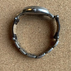 Silpada Designs Watch Women Oval Leather Stainless Steel 7.75 in NEW BATTERY