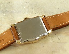 1953 Vintage BULOVA PRESIDENT, Stunning SALMON/SILVER Dial, Serviced & Warranty
