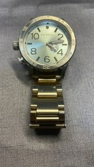 Nixon The 51-30 “Simplify” GOLD Men’s Surf Analog Tide Watch H101