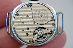 Vintage men’s WWI military Trench watch Ingersoll Made in USA for repair