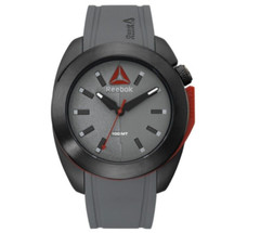 Reebok Drop Snatch Men’s Wristwatch Black Grey RD-DRO-G2-PBIA-AR New Old Stock