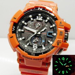 GW A1100R 4AJF SKY COCKPIT Orange CASIO G SHOCK G Shock Used
