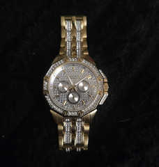 Bulova Marine Star Quartz 44mm 100m Gold/Silver Steel Bracelet Silver Dial