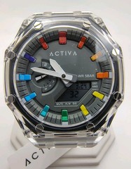 Invicta Activa Kaleido X Digital Analog Men’s Watch 44.2mm White ACW 2100-003