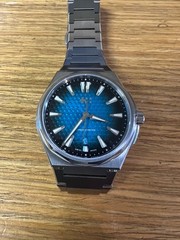 Christopher Ward C12 TWELVE (Ti) 40mm Astral Blue COSC Certified.