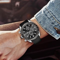 Watches for Men Analog Quartz Chronograph 30M Waterproof, Luminous & Date Fas…