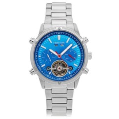 Wilhelm Silver/Blue | Black Dial Wristwatch HERHS2103
