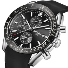 Watches for Men Analog Quartz Chronograph 30M Waterproof, Luminous & Date Fas…