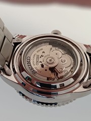 SEIKO 5 Mechanical Sports SARZ007 Auto Black Dial Watch 19.5cm 7.68in Working