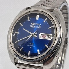 SEIKO 5 Actus SS 6106-7470 Automatic Blue Dial Watch