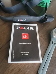 POLAR A5 Fitness Heart Rate Monitor Watch , Manual, Box Tested New Battery