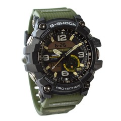 CASIO G-SHOCK MUDMASTER GG-1000-1A3JF Analog Digital Green Band 55.3mm Watch