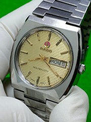 RADO GOLDEN CITY watch Automatic 17 Jewels Day / Date Indicator